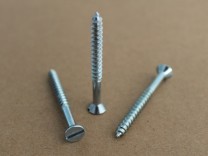 Slotted CSK Wood Screw